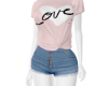 G-Love Pink Shorts