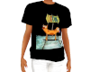 Catdog tshirt-Black