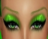 Realistic Green Eye Brow