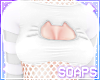 +Kitten Top White