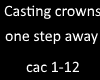 casting crowns 1 step
