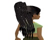 Black w/Blk Hair Braids