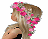 Pink Hair Flowers