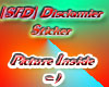 [SFD]Disclaimer Sticker