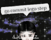 go commit lego step