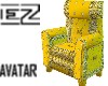 Yellow Bandana Chair
