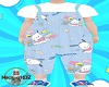 N*kids pjs Overalls