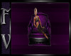 ~F~ Purple Cuddle Chair