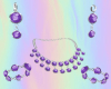 Cynthia 5Pc Purple Set