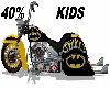 Kids 40% Batman Cycle