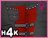 H4K Punk Jean Red