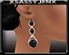 (SJ) Onyx Chic Earrings