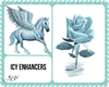 Icy Pegasus & Rose fillr