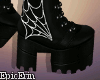 - Spider Web Boots -