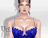 Magdalena Navy Dress