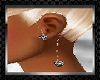 *A*Silver Heart Earrings