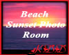 Beach Sunset Photo Room