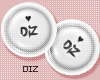 !!D DIZ Gauges White