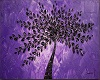 purple tree art