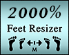 Foot Shoe Scaler 2000%