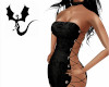 Noir Strappy Dress