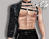 ★ Leather Half Jacket.