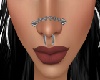 Chain Nose Piercing-Slvr
