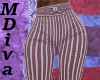(MDiva)Pink Stripe Pants