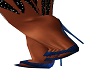 Metallic heels