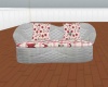 Country w/wicker Couch
