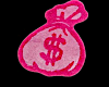 Pink Money Bag Rug