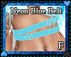 Neon blue belt