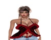 Red heart Top