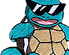 Squirtle rug