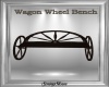 Wagon Wheel Bench 2P
