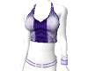 Purple full dance outfit