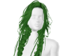 Aubrey Lime Green Hair