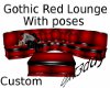 Lounge-GOTHIC RED-Custom
