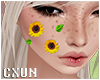 Sunflower on Cheek R | F