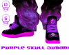 purple skull shoe (m)