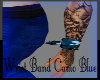 Wrist Blue Camo
