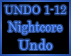 Nightcore - Undo
