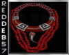 Red Spirit Bear Necklace