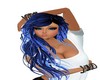 Flaming Blue hair 