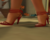 Rc*Tied Red  Sandal Heel