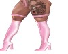 Electro Pink Boots