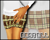 Tight Plaid Mini Skirt