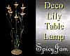 Deco Lily Table Lamp Mix