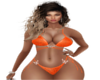 Butterfly Bikini Orange