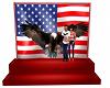 American Flag/Eagle